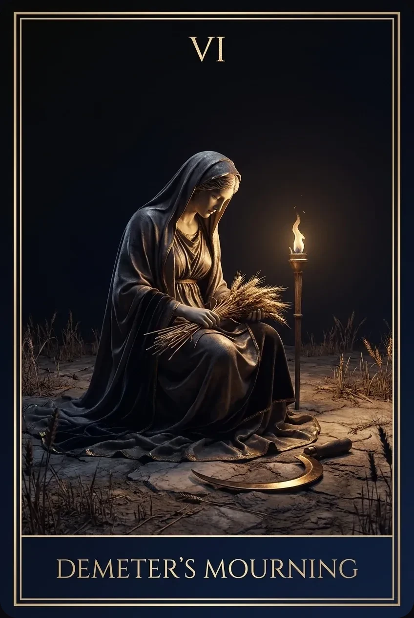 Demeter's Mourning, The grief that stops the world before a loss