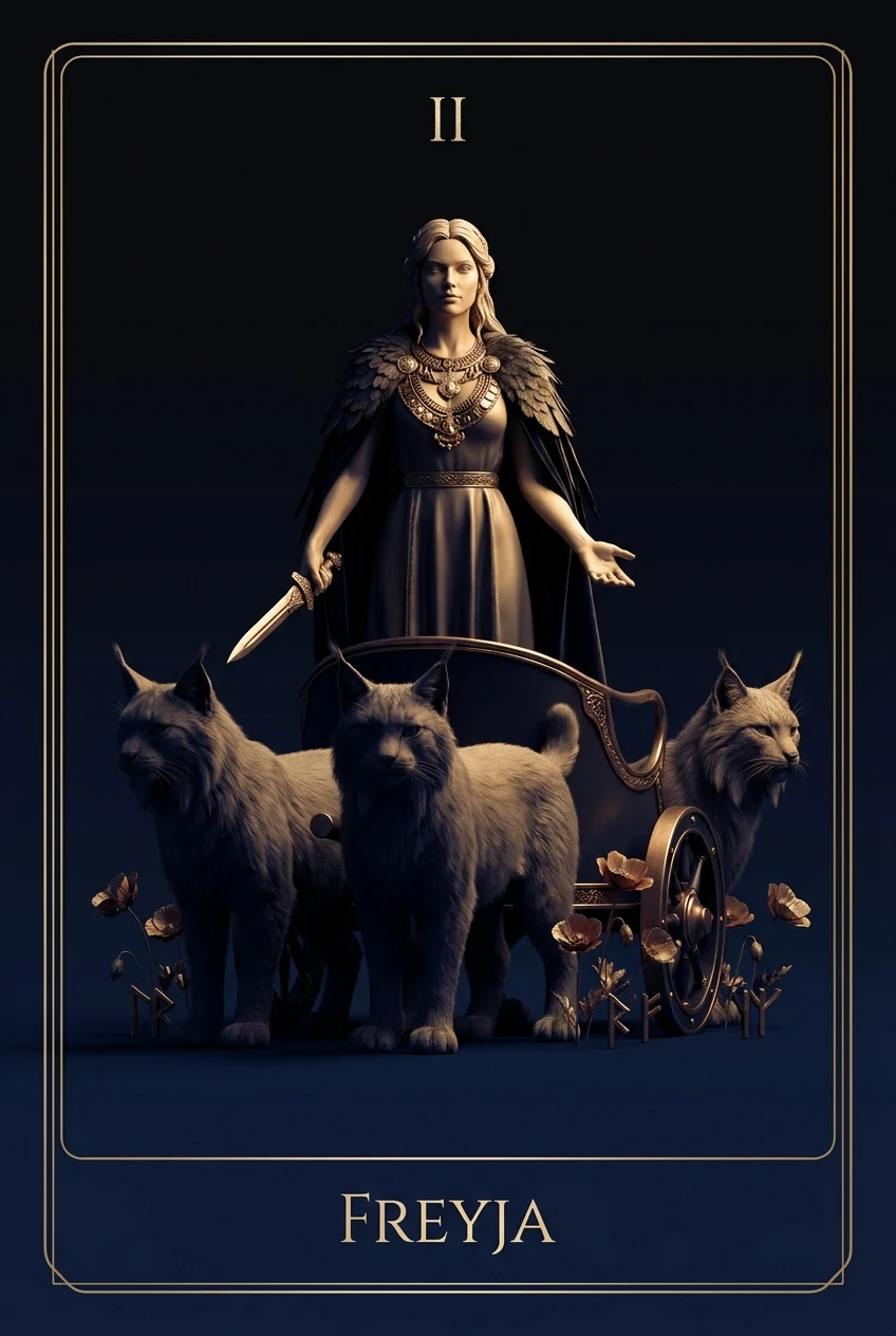Freyja, The one who carries love and war in the same body