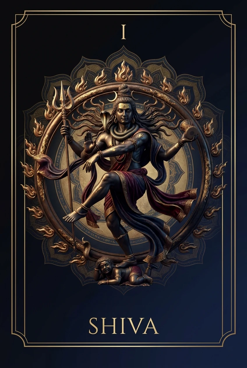 Shiva, The one who melts the old, who opens the space
