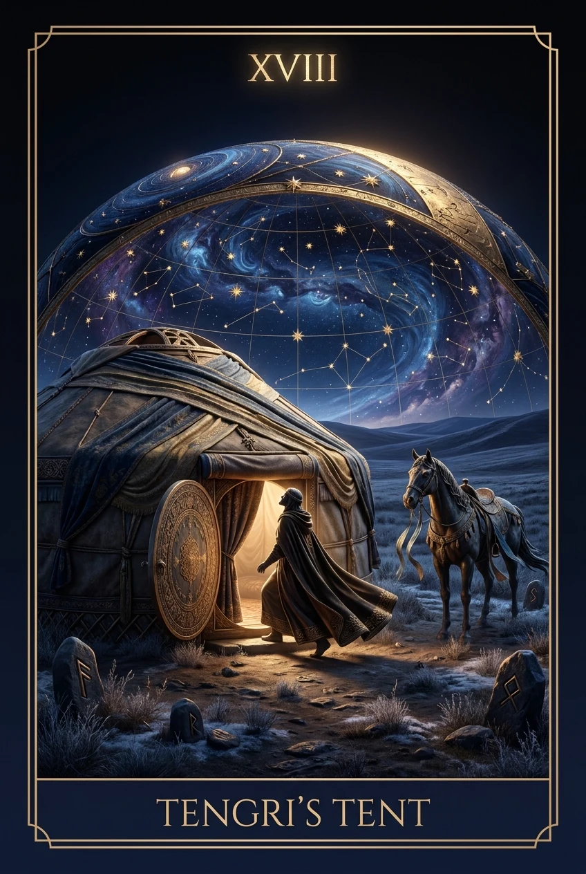 Tengri's Tent, The wide, easy view that comes from the open sky