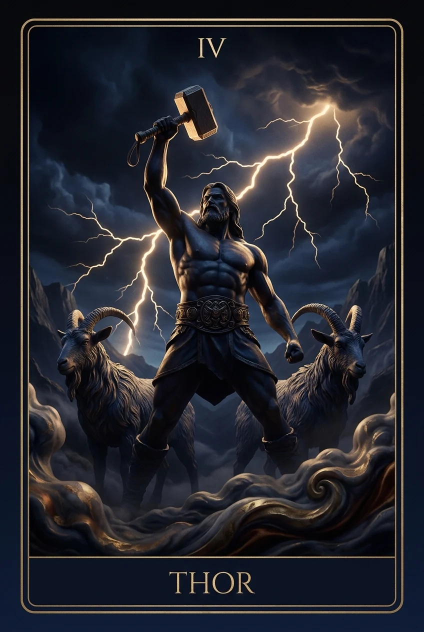 Thor, The one who protects, draws the line, makes the thunder