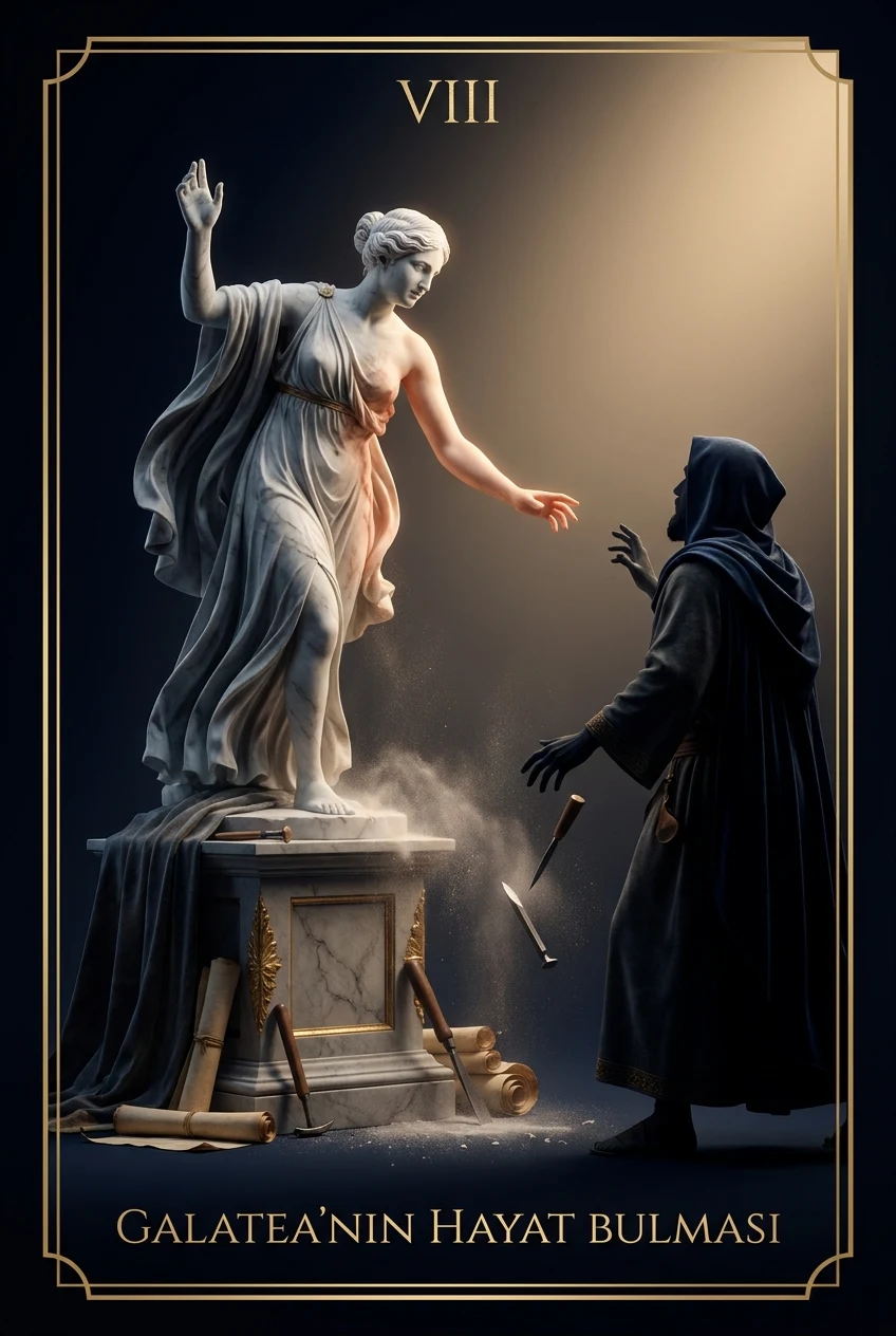 Galatea'nın Hayat Bulması, Adanmış emeğin canlanması