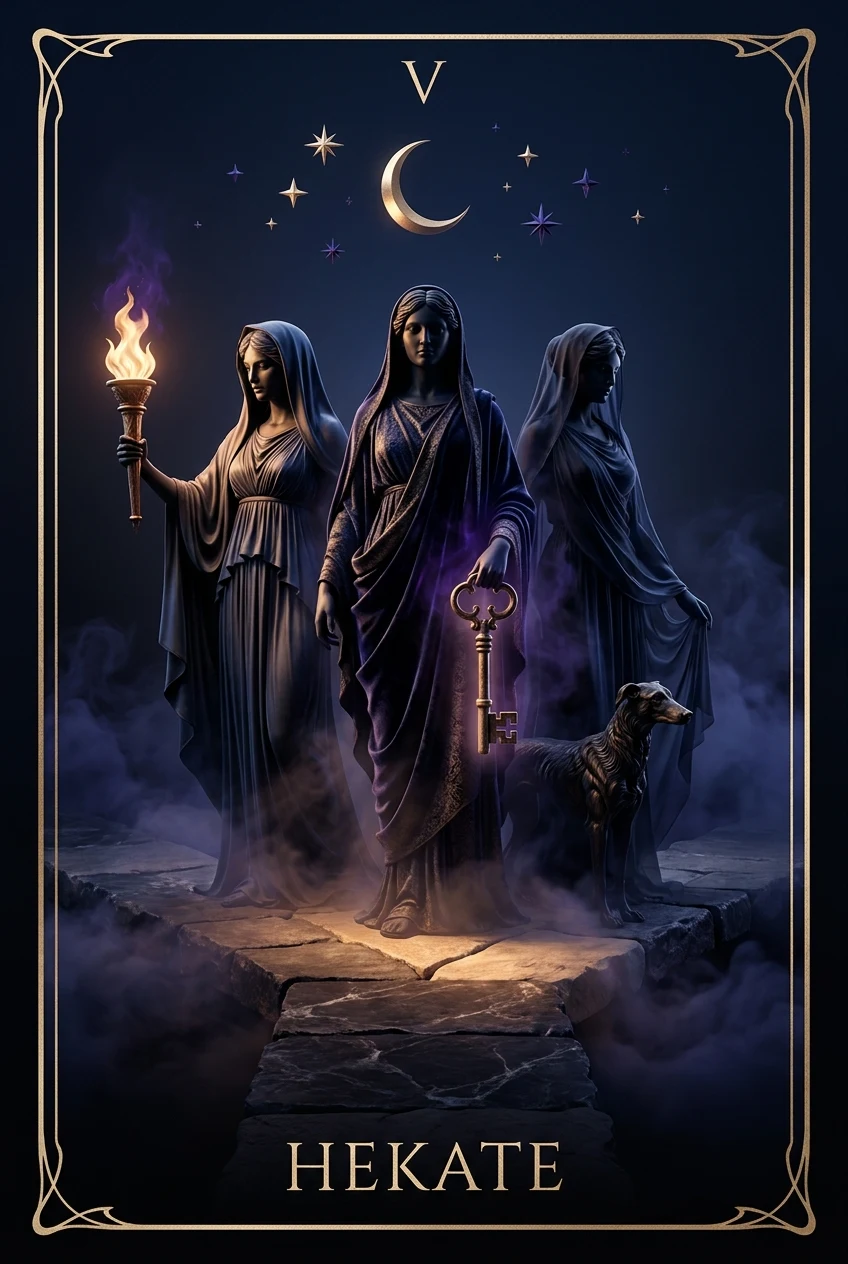 Hekate, Eşik ve üç yol