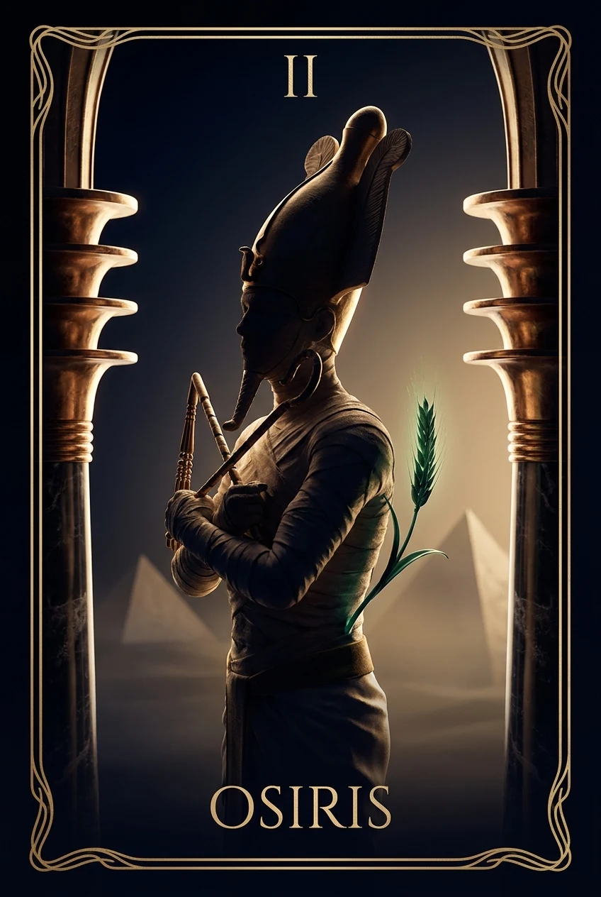 Osiris, Yeniden doğuş, sembolik ölüm