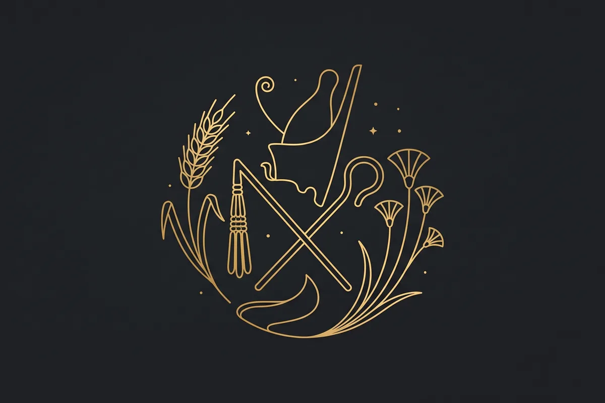Osiris, sembolik amblem